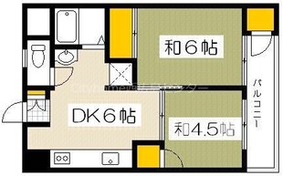 フドウ庚午ハイツの物件間取画像